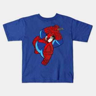 CHUBBY WEB SPIDER Kids T-Shirt